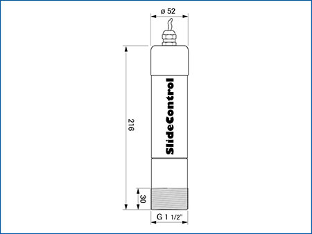 monitorização de fluxo slidecontrol em sólidos de processo de lâminas de ar